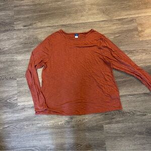 Old Navy orange long sleeve tshirt
